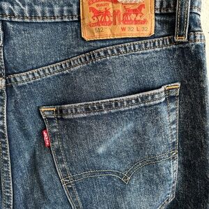 Levi's 512 Dark Blue Jeans